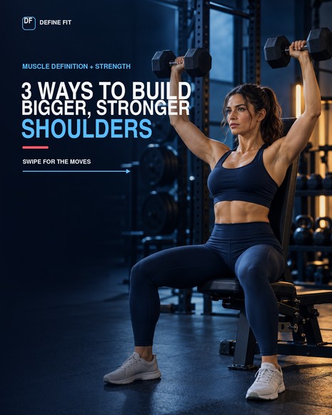 Define Fit shoulder strength creative